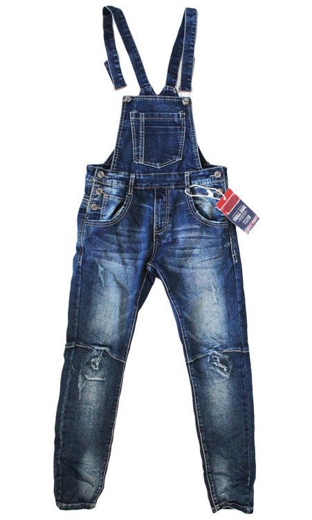 Immagine di Saloppette jeans autunno ragazzo Small Gang Art. F5316