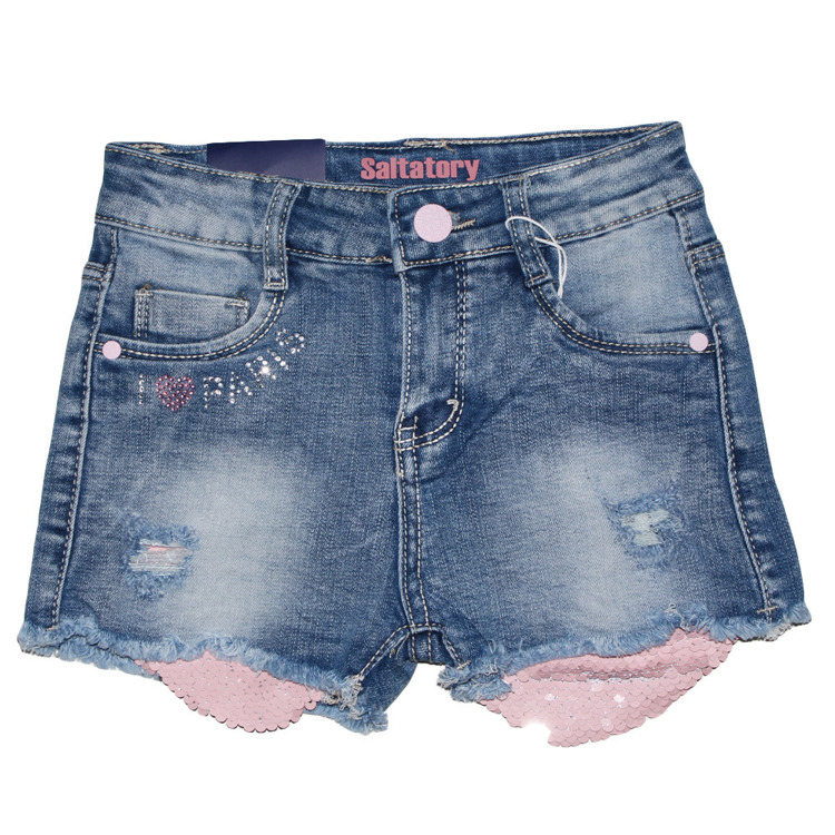 Immagine di Short jeans bambina primavera Lollitop Art. S2396