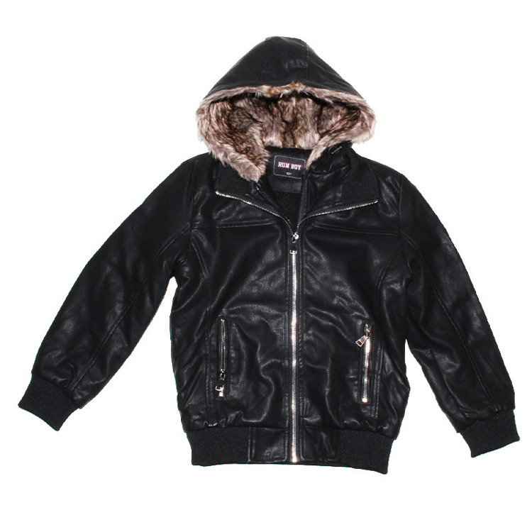 Immagine di Giacca in pelle bambino inverno Run Boy Art. HM1345