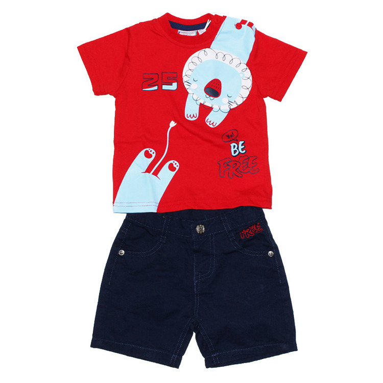 Immagine di Completo estate neonato Stelle & Pupi Art. BBO309