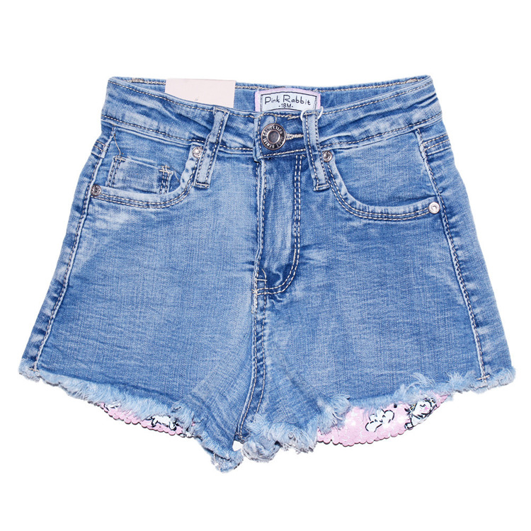 Immagine di Shorts jeans primavera neonata Pink Rabbit Art. V8143