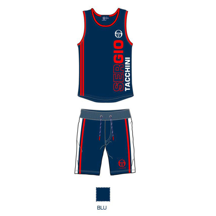 Immagine di Completo bambino estate Sergio Tacchini Art. 3056K0228
