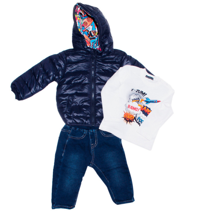 Immagine di Completo autunno neonato Small Gang Art. M1146