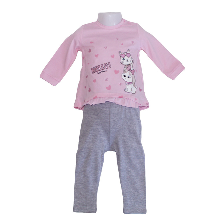 Immagine di Completo neonata primavera Lollitop Art. B056
