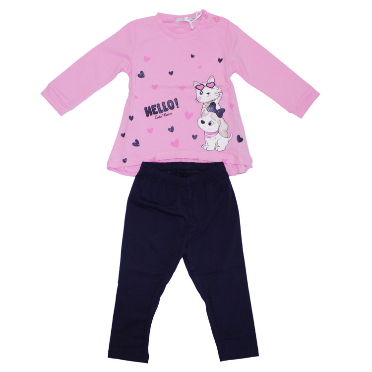 Immagine di Completo neonata primavera Lollitop Art. B056