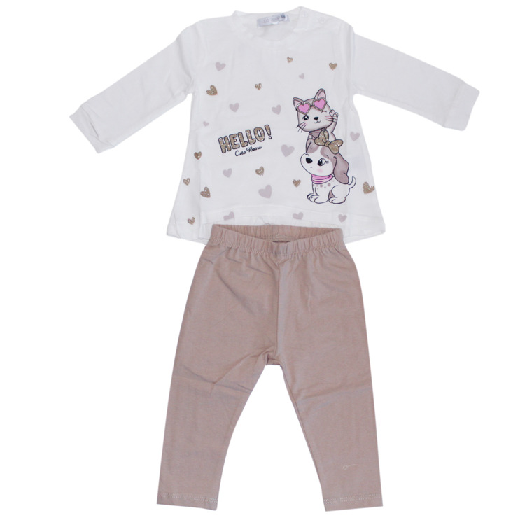 Immagine di Completo neonata primavera Lollitop Art. B056