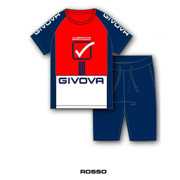 Immagine di Completo bambino estate Givova Art. 7456K0306