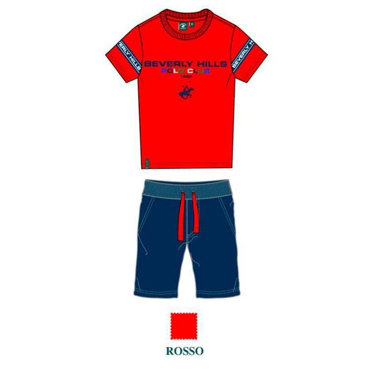 Immagine di Completo ragazzo estate Polo Club Art. 7636K0142
