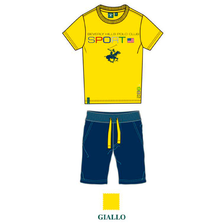 Immagine di Completo ragazzo estate Polo Club Art. 7636K0143
