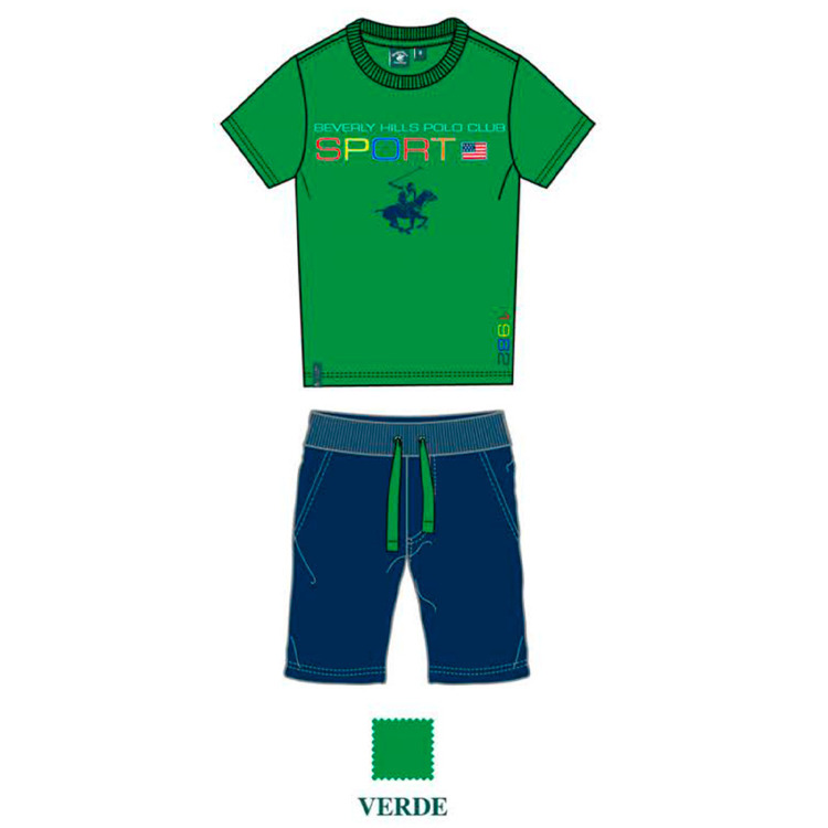 Immagine di Completo ragazzo estate Polo Club Art. 7636K0143