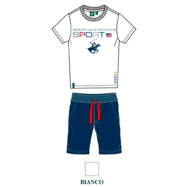 Immagine di Completo ragazzo estate Polo Club Art. 7636K0143
