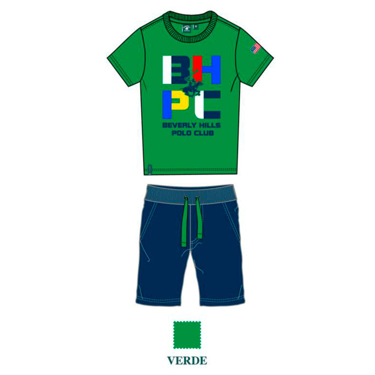 Immagine di Completo bambino estate Polo Club Art. 7656K0127