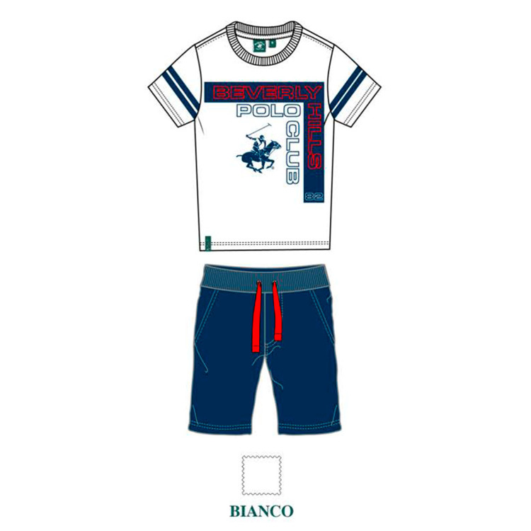 Immagine di Completo bambino estate Polo Club Art. 7656K0129