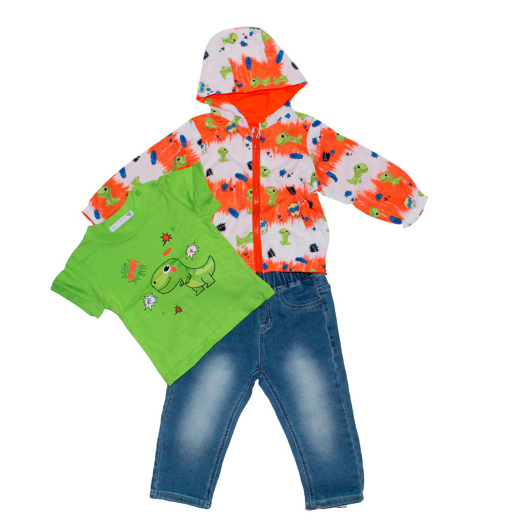 Immagine di Completo primavera neonato Baby Gang Art. M804