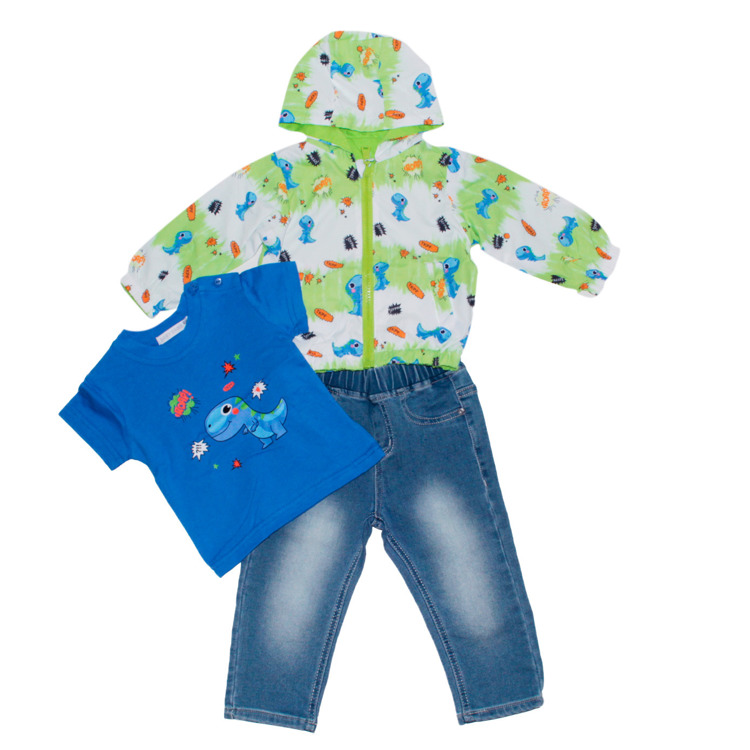 Immagine di Completo primavera neonato Baby Gang Art. M804