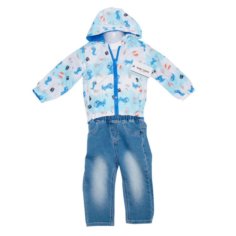 Immagine di Completo primavera neonato Baby Gang Art. M804