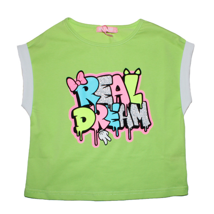 Immagine di T-shirt m/m bambina estate Hope Star Art. GF1811