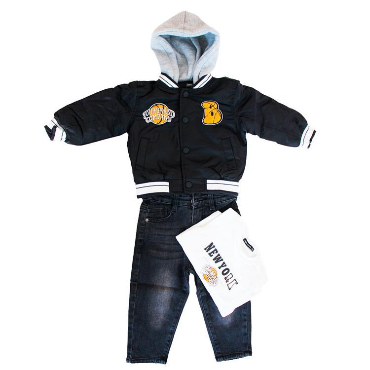 Immagine di Coordinato neonato inverno Small Gang Art. M8145