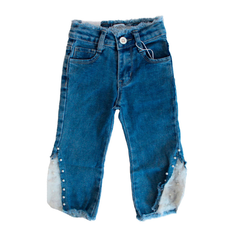 Immagine di Jeans primavera neonata Lollitop Art. N7355