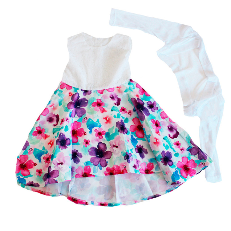 Immagine di Vestito bambina primavera Lollitop Art. BS0277