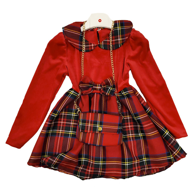 Immagine di Vestito bambina inverno New Collection Art. 7733