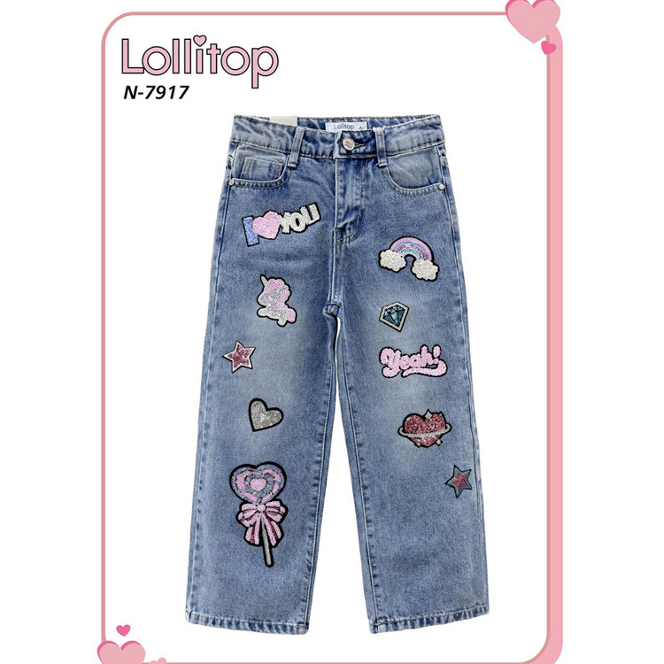 Immagine di Jeans bambina primavera Lollitop Art. N7917