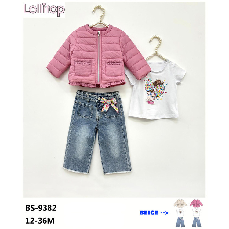 Immagine di Completo neonata primavera Lollitop Art. BS9382