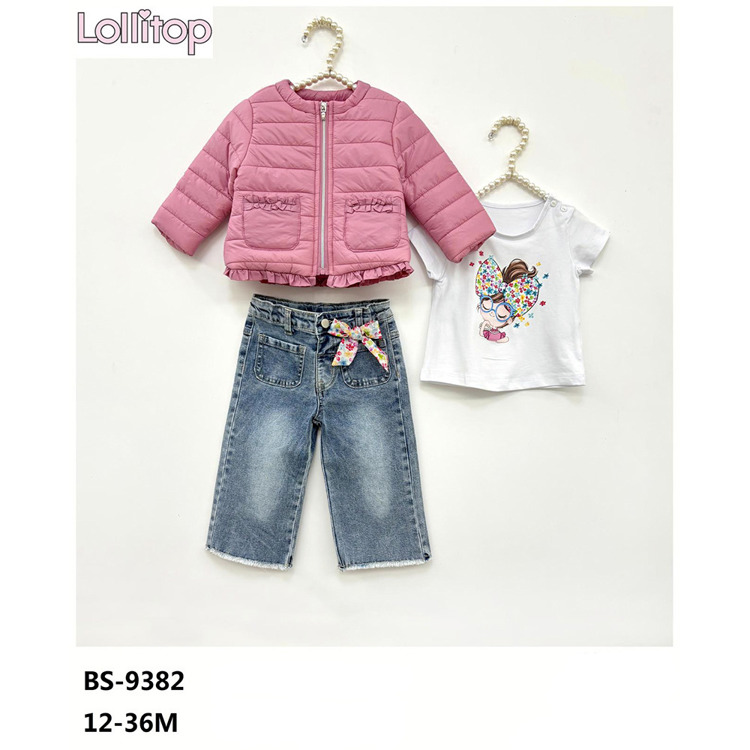Immagine di Completo neonata primavera Lollitop Art. BS9382