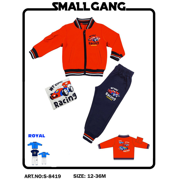Immagine di Coordinato neonato primavera Small Gang Art. S8419