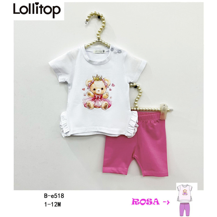 Immagine di Completo neonata estate Lollitop Art. BE518