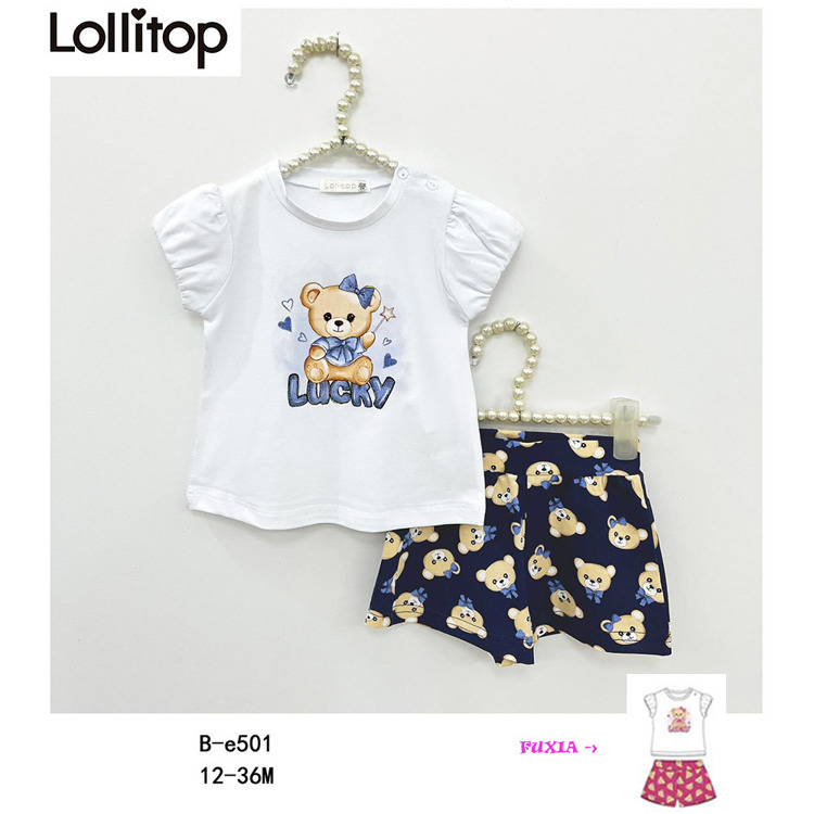 Immagine di Completo neonata estate Lollitop Art. BE501