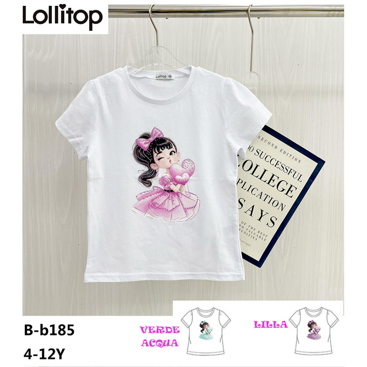 Immagine di T-shirt bambina estate Lollitop Art. BB185