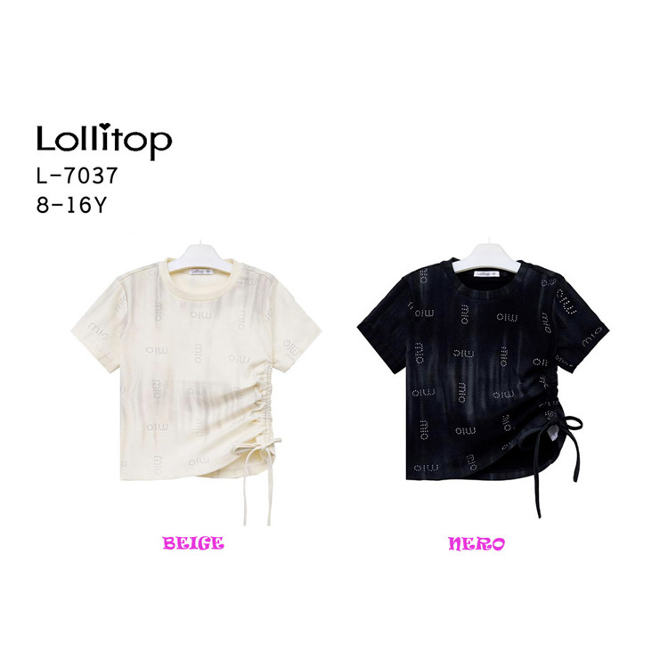 Immagine di T-shirt ragazza estate Lollitop Art. L7037