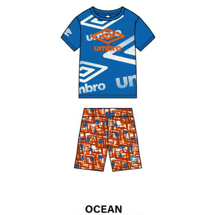 Immagine di Completo bambino estate Umbro Art. 8256K00022