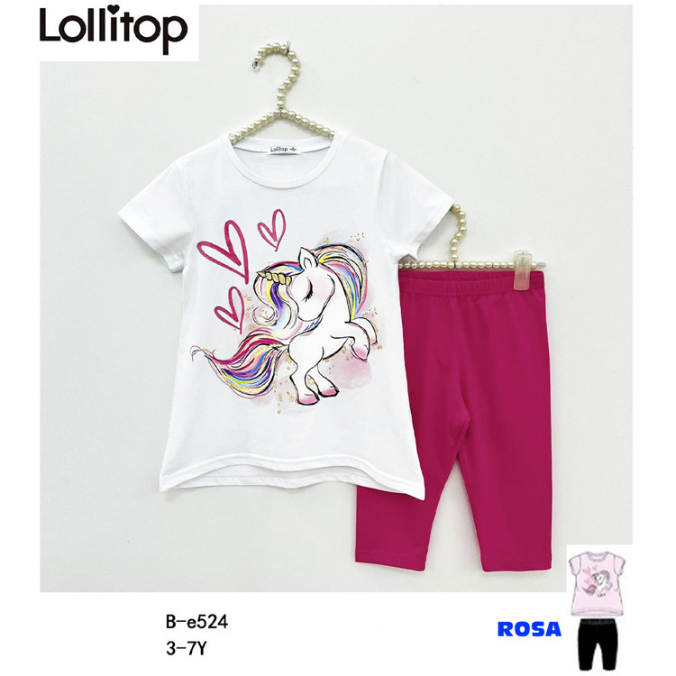 Immagine di Completo estate bambina Lollitop Art. BE524