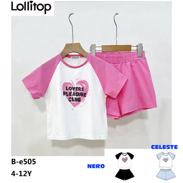 Immagine di Completo estate bambina Lollitop Art. BE505