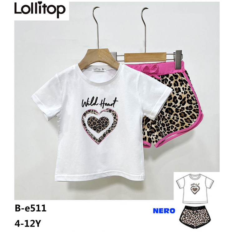 Immagine di Completo estate bambina Lollitop Art. BE511
