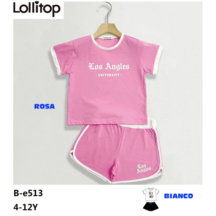 Immagine di Completo estate bambina Lollitop Art. BE513