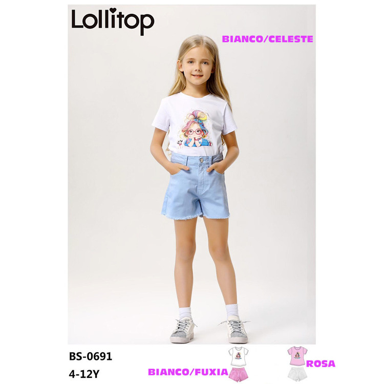 Immagine di Completo estate bambina Lollitop Art. BS0691