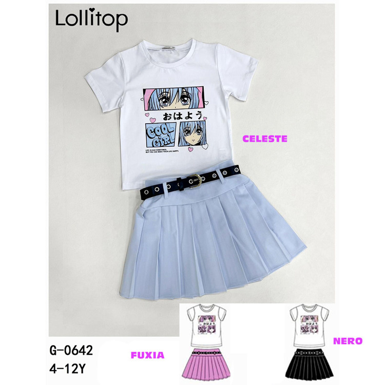 Immagine di Completo estate bambina Lollitop Art. G0642