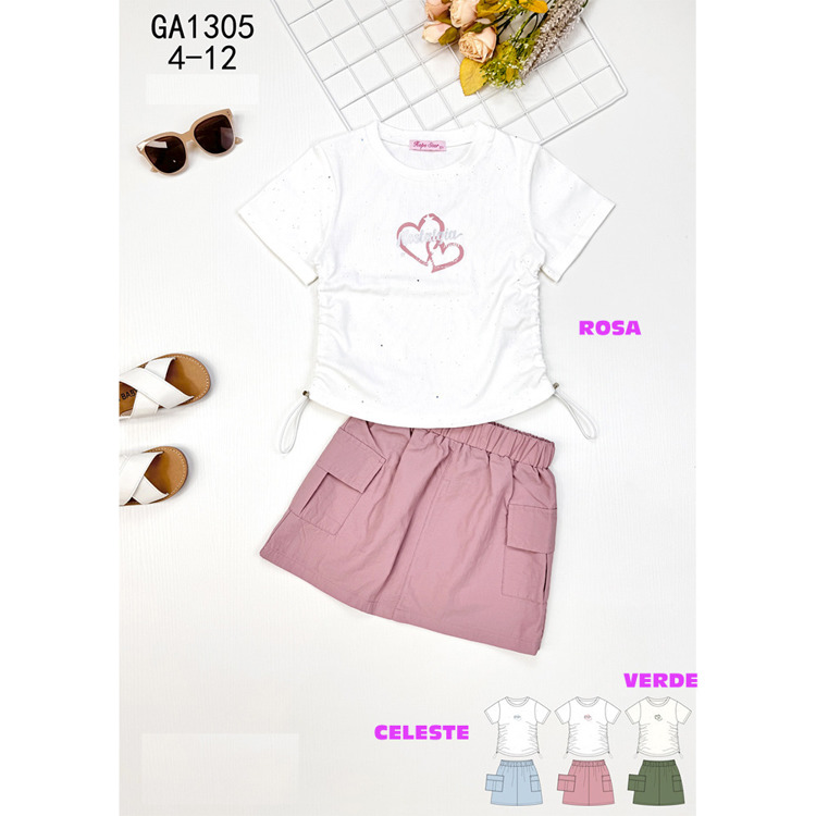 Immagine di Completo estate bambina Hope Star Art. GA1305