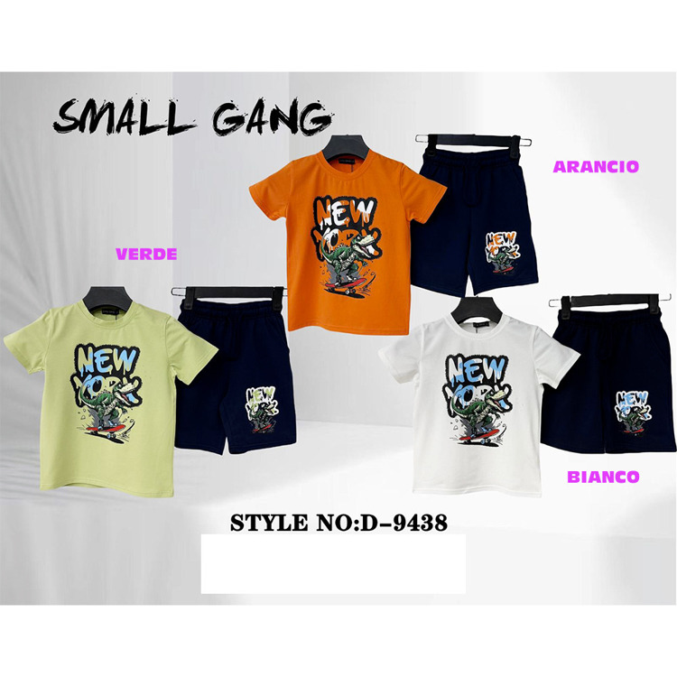 Immagine di Completo bambino estate Small Gang Art. D9438