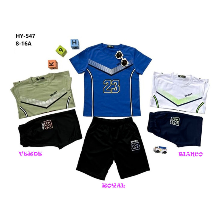 Immagine di Completo ragazzo estate Mouset Art. HY547