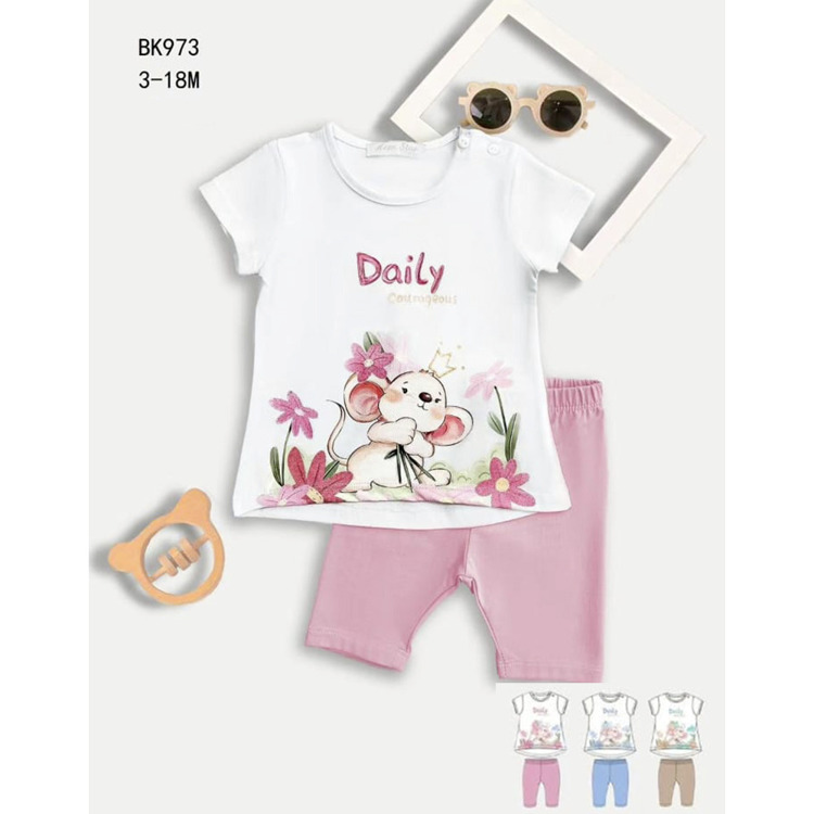 Immagine di Completo estate neonata Hope Star Art. BK973