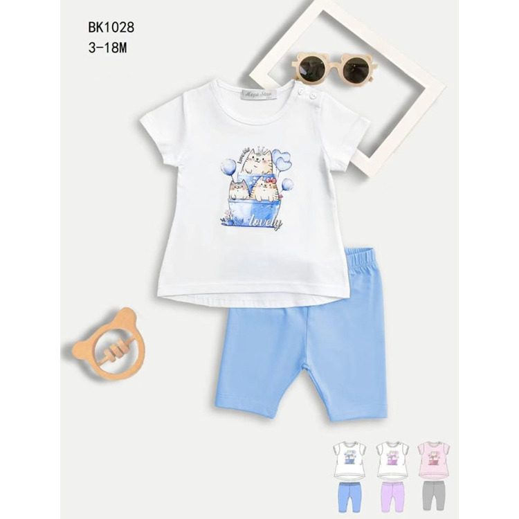 Immagine di Completo estate neonata Hope Star Art. BK1028