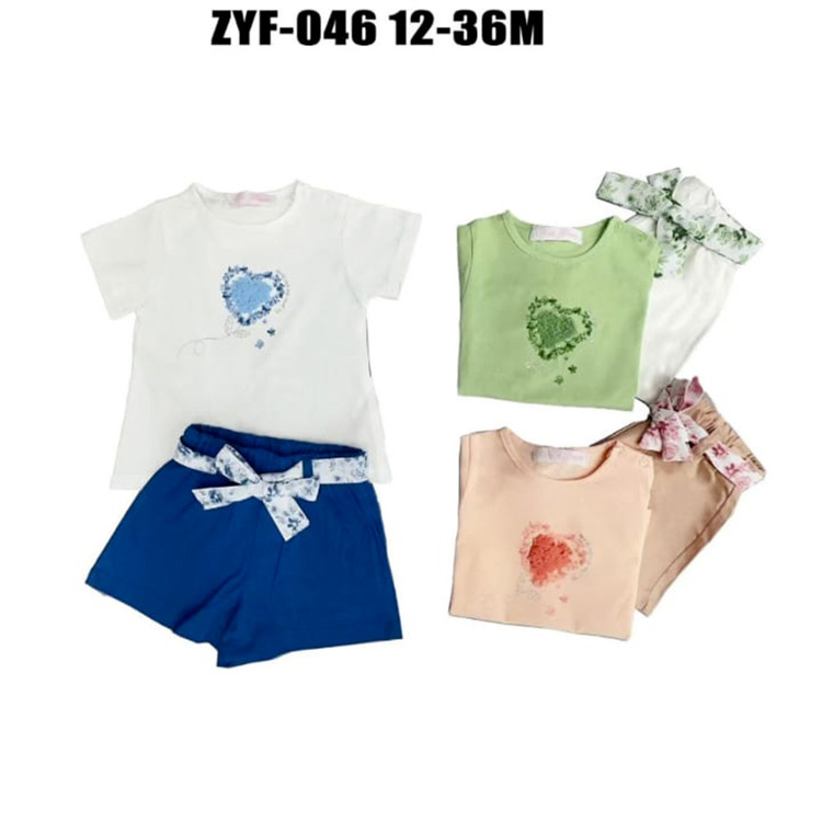 Immagine di Completo estate neonata Miss Brum Art. ZYF046