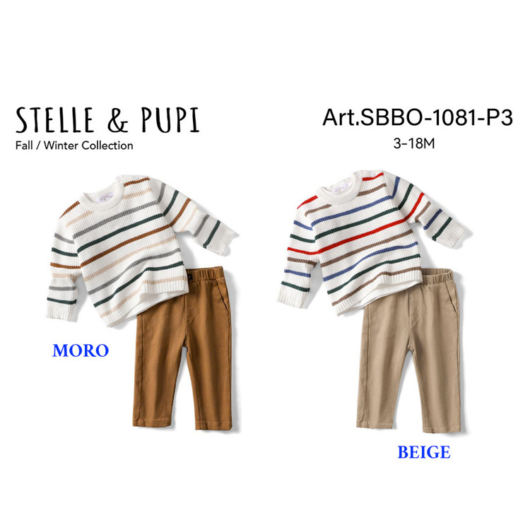 Immagine di Coordinato neonato autunno Stelle & Pupi Art. SBBO1081