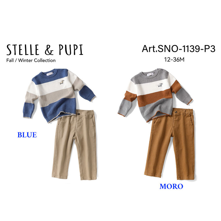 Immagine di Completo neonato autunno Stelle & Pupi Art. SNO1139