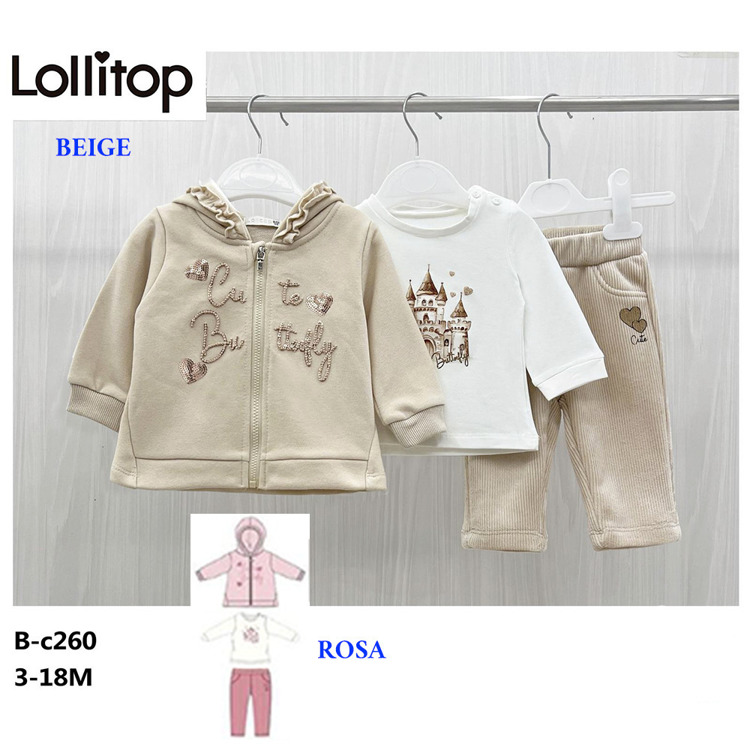 Immagine di Coordinato neonata autunno Lollitop Art. BC260