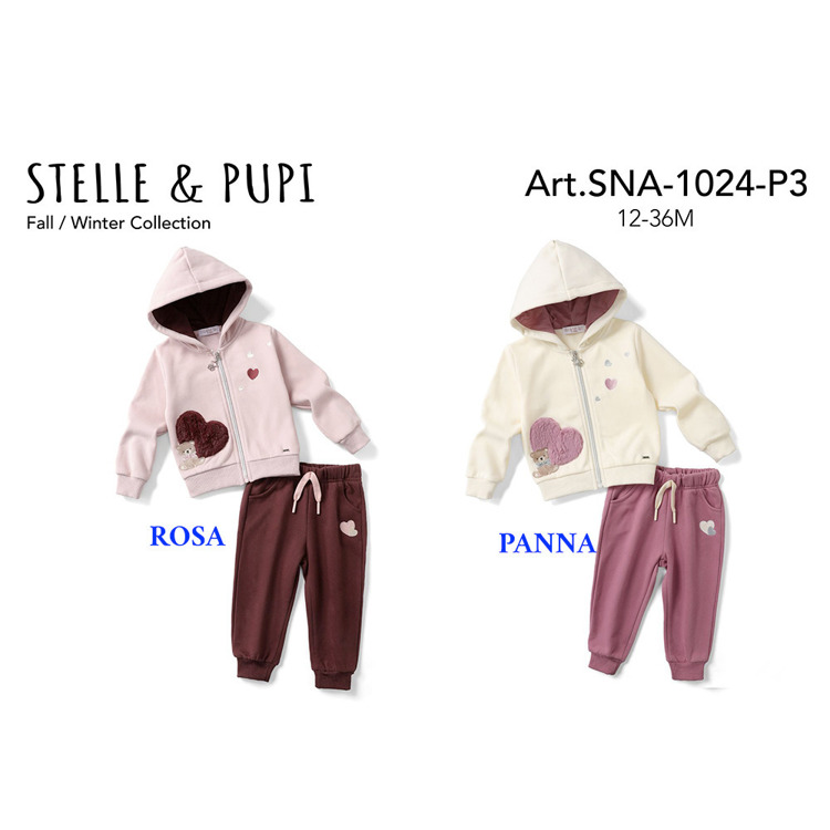 Immagine di Completo neonata autunno Stelle & Pupi Art. SNA1024